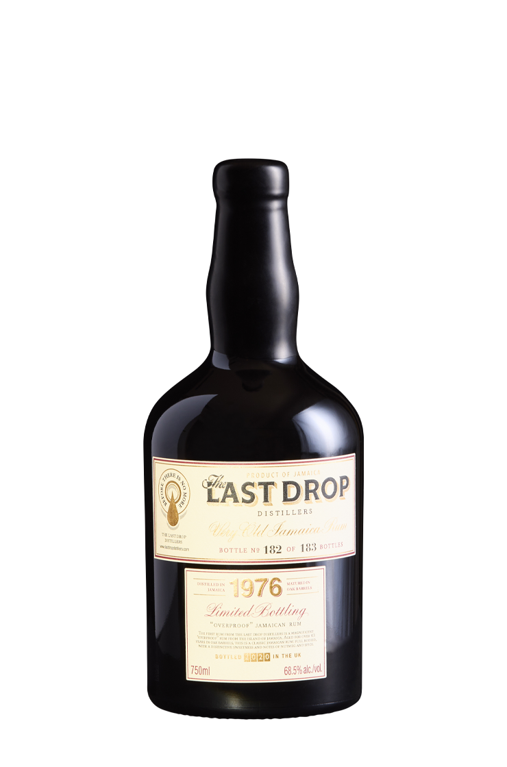 s1403 The Last Drop Release no 20, 1976 Very Old Jamaican Rum