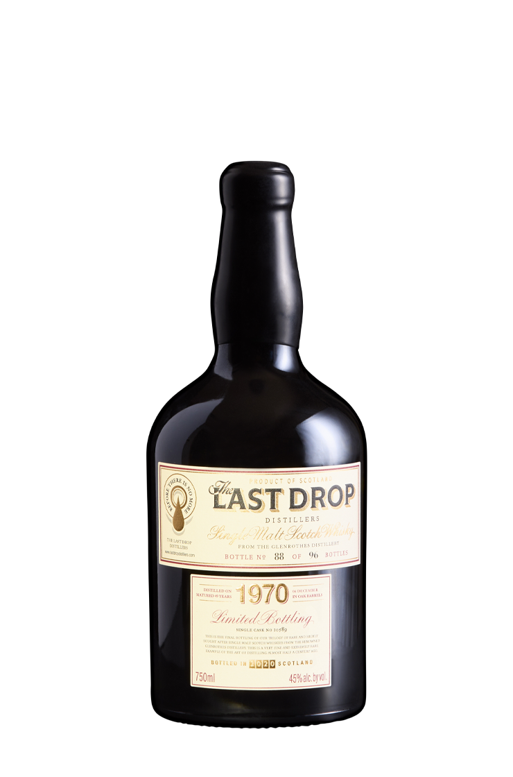 s145 The Last Drop Glenrothes 1970 50 Year Cask no. 10589